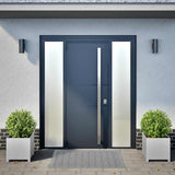 Vidaxx jardinières 2 pcs 40x40x40 cm acier galvanisé