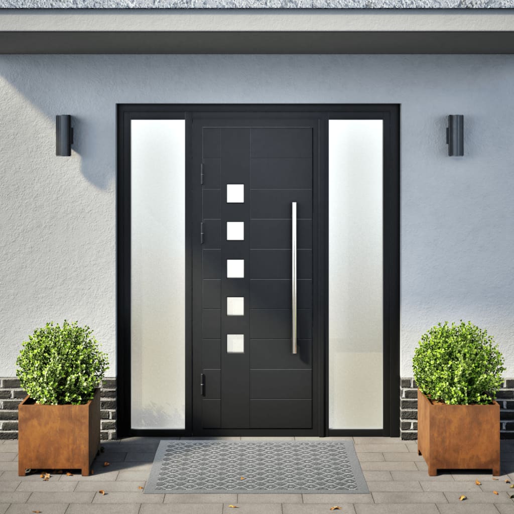 Vidaxx jardinières 2 pcs 40x40x40 cm acier résistant aux intempéries