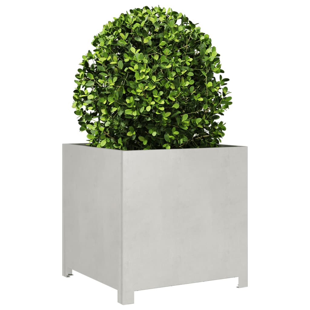 Jardinière Vidaxx 50x50x50 cm acier inoxydable