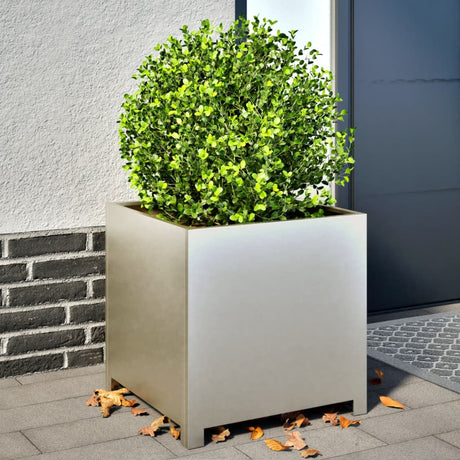 Jardinière Vidaxx 50x50x50 cm acier inoxydable