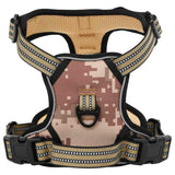 Vidaxl harnais pour chien laisse et collier réglable xl camouflage marron