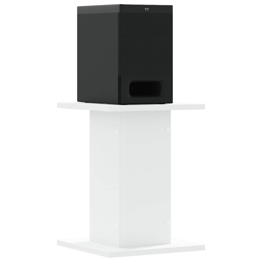 Vidaxx supports d'enceintes 2 pcs 30x30x40 cm bois traité blanc