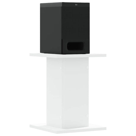 Vidaxx supports d'enceintes 2 pcs 30x30x40 cm bois traité blanc