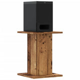 VidaXL supports d'enceintes 2 pcs 30x30x40 cm bois traité, couleur bois ancien