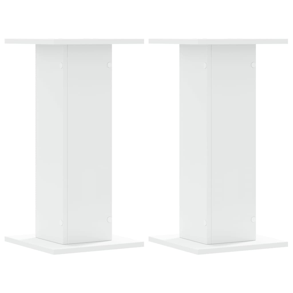 Vidaxx supports d'enceintes 2 pcs 30x30x60 cm bois traité blanc