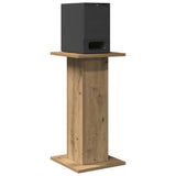 VidaXL supports d'enceintes 2 pcs 30x30x60 cm bois, couleur chêne artisanal