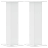 Vidaxx supports d'enceintes 2 pcs 30x30x80 cm bois traité blanc