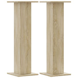 Vidaxx supports d'enceintes 2 pcs 30x30x95 cm bois d'ingénierie chêne sonoma