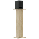 Vidaxl Speaker stands 2 pcs 30x30x95 cm Processed wood Sonoma Oak