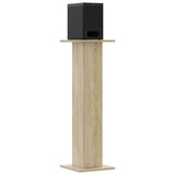 Vidaxx supports d'enceintes 2 pcs 30x30x95 cm bois d'ingénierie chêne sonoma