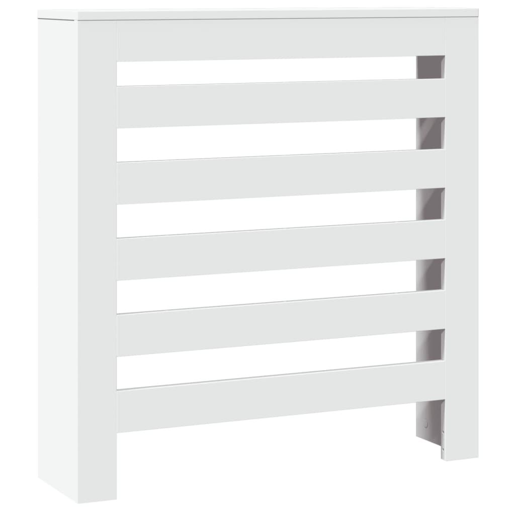 Vidaxx contour de radiateur 78x20x82 cm bois d'ingénierie blanc