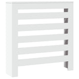 Vidaxx contour de radiateur 78x20x82 cm bois d'ingénierie blanc