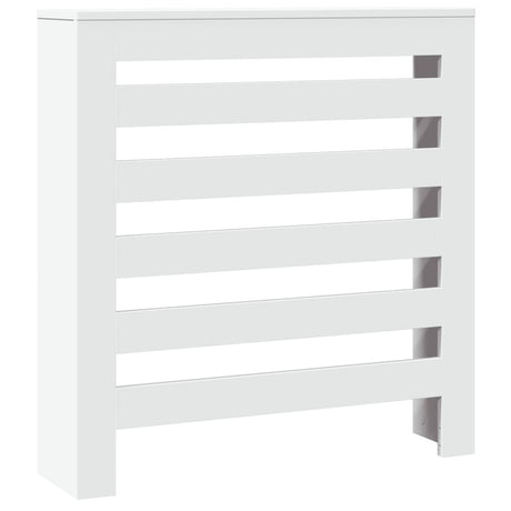 Vidaxx contour de radiateur 78x20x82 cm bois d'ingénierie blanc