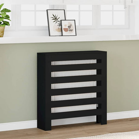 Vidaxx boîtier de radiateur 78x20x82 cm bois fini noir