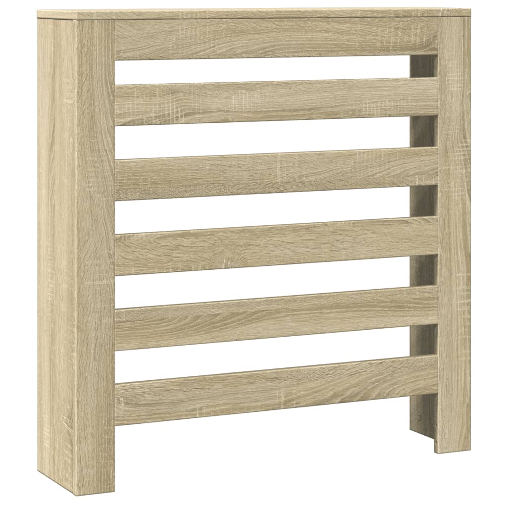 Vidaxx caisson de radiateur 78x20x82 cm en dérivé du bois couleur chêne sonoma