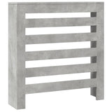 Vidaxx caisson de radiateur 78x20x82 cm bois d'ingénierie béton gris