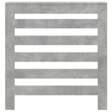 Vidaxx caisson de radiateur 78x20x82 cm bois d'ingénierie béton gris