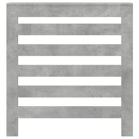 Vidaxx caisson de radiateur 78x20x82 cm bois d'ingénierie béton gris