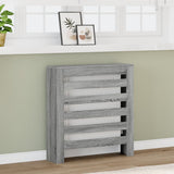 Vidaxx caisson de radiateur 78x20x82 cm bois d'ingénierie gris couleur chêne sonoma