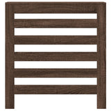 Vidaxx caisson de radiateur 78x20x82 cm bois d'ingénierie, chêne brun