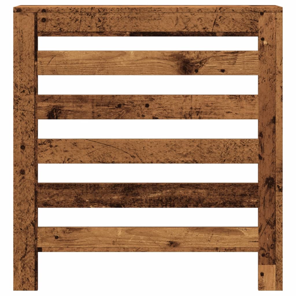 VIDAXL -Radiatorkonstruktion 78x20x82 cm verarbeitetes Holz altes Holz