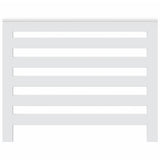 VidaXL Caisson de radiateur 104x20x82 cm bois d'ingénierie blanc