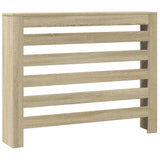 VIDAXL -Radiatorkonstruktion 104x20x82 cm verarbeitetes Holz Sonoma Eiche gefärbt