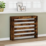 VidaXL Caisson de radiateur 104x20x82 cm bois d'ingénierie, chêne fumé