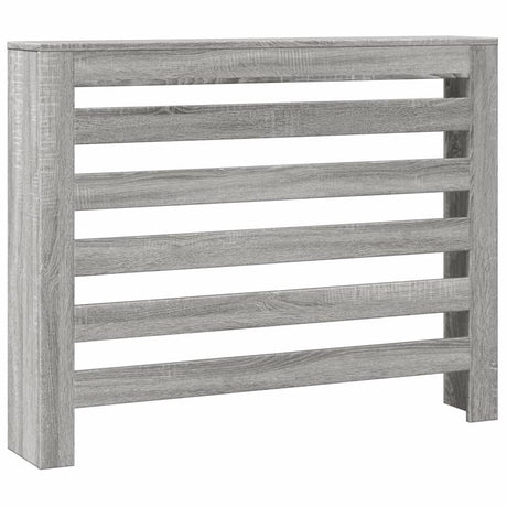 Vidaxx caisson de radiateur 104x20x82 cm bois d'ingénierie chêne sonoma gris