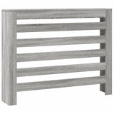 VIDAXL -Radiatorkonstruktion 104x20x82 cm verarbeitetes Holzgrau Sonoma -Eiche