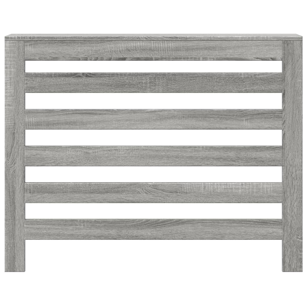 Vidaxx caisson de radiateur 104x20x82 cm bois d'ingénierie chêne sonoma gris