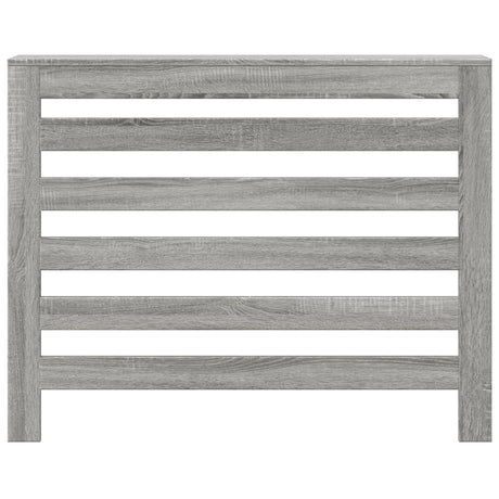 Vidaxx caisson de radiateur 104x20x82 cm bois d'ingénierie chêne sonoma gris
