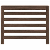 VidaXL Caisson de radiateur 104x20x82 cm bois d'ingénierie chêne brun