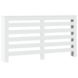 Vidaxl Radiatorom Construction 149x20x82 cm Bianco in legno trasformato