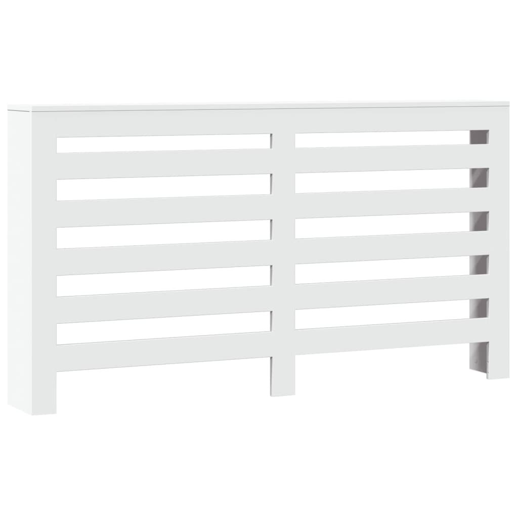 Vidaxx contour de radiateur 149x20x82 cm bois d'ingénierie blanc