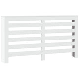 Vidaxx contour de radiateur 149x20x82 cm bois d'ingénierie blanc