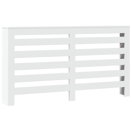 Vidaxx contour de radiateur 149x20x82 cm bois d'ingénierie blanc