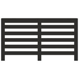Vidaxx boîtier de radiateur 149x20x82 cm bois fini noir