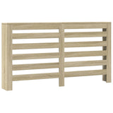 VIDAXL -Radiatorkonstruktion 149x20x82 cm verarbeitetes Holz Sonoma Eich