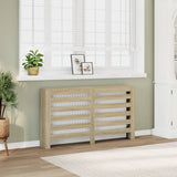 Vidaxx caisson de radiateur 149x20x82 cm en dérivé du bois couleur chêne sonoma