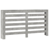 Vidaxx caisson de radiateur 149x20x82 cm bois d'ingénierie béton gris
