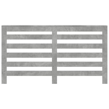 Vidaxx caisson de radiateur 149x20x82 cm bois d'ingénierie béton gris
