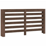 VidaXL Caisson de radiateur 149x20x82 cm bois d'ingénierie chêne brun