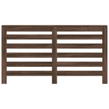 VidaXL Caisson de radiateur 149x20x82 cm bois d'ingénierie chêne brun