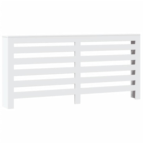 Vidaxx contour de radiateur 175x20x82 cm bois d'ingénierie blanc