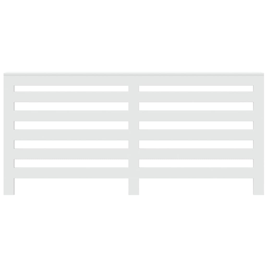 Vidaxx contour de radiateur 175x20x82 cm bois d'ingénierie blanc