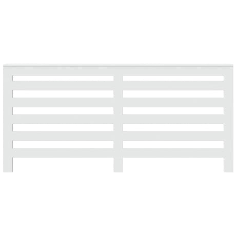 Vidaxx contour de radiateur 175x20x82 cm bois d'ingénierie blanc