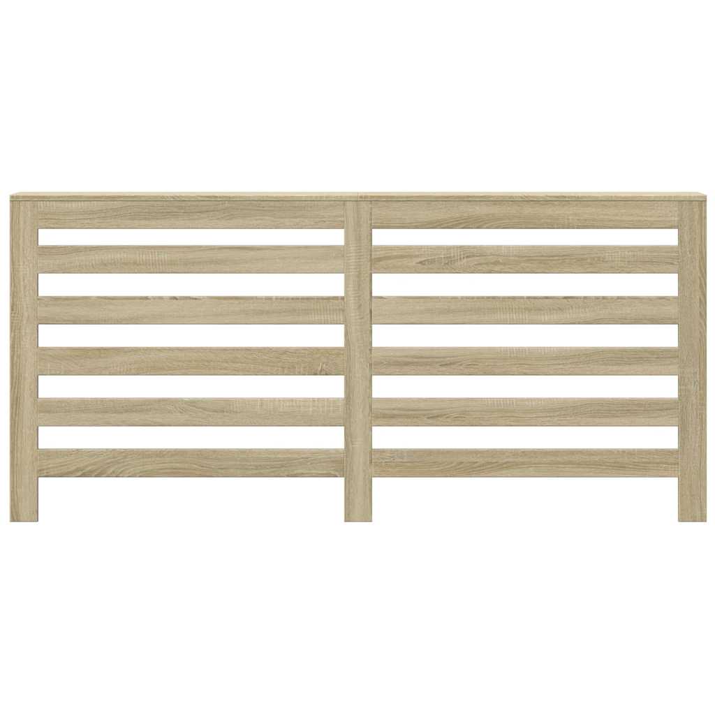 Vidaxx caisson de radiateur 175x20x82 cm en dérivé du bois couleur chêne sonoma