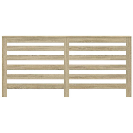Vidaxx caisson de radiateur 175x20x82 cm en dérivé du bois couleur chêne sonoma