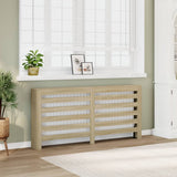 Vidaxx caisson de radiateur 175x20x82 cm en dérivé du bois couleur chêne sonoma